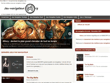 Tablet Screenshot of jeu-navigateur.org